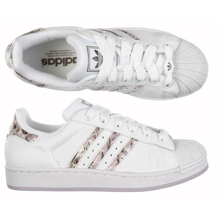 basket adidas superstar femme blanche